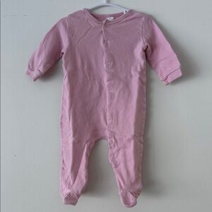 George Pink Footed One-Piece Sleeper